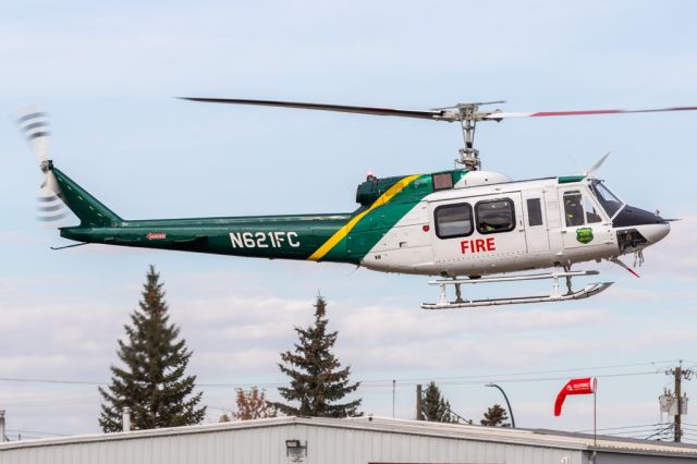 Bell VH-1 (N621FC) - A new Eagle Single out for is first flight. 