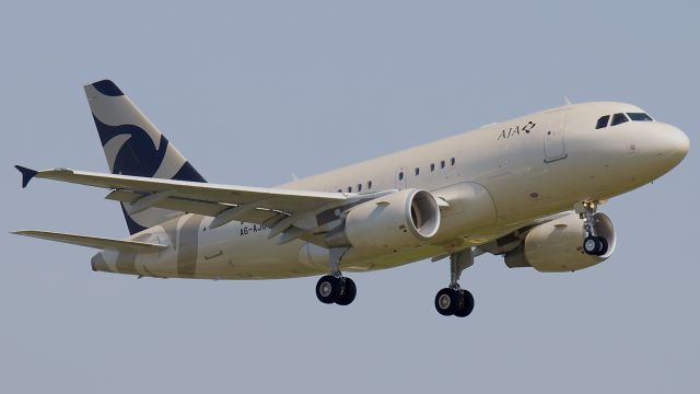 Airbus A318 (A6-AJC) - Al Jaber Aviation