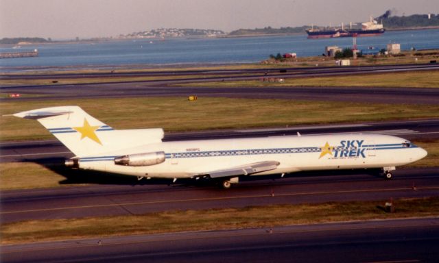 BOEING 727-200 (N908PG) - From July 1997 - Skytrek B727-200 - just one of the many charters that used to operate out of Boston in the 1990s. 