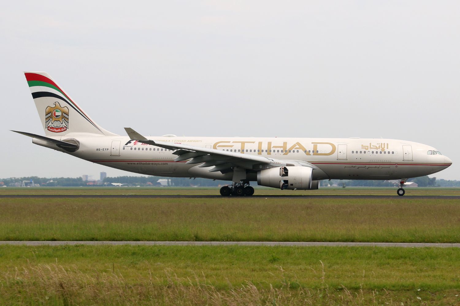 Airbus A330-200 (A6-EYP)