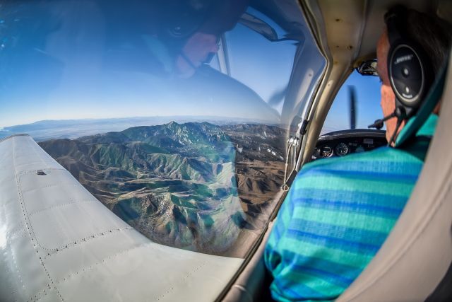 Piper Cherokee Arrow (N3588M) - Heading south to St George Utah