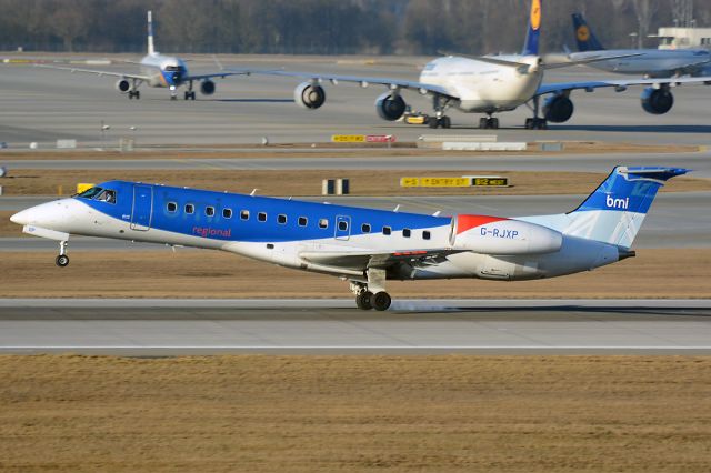 Embraer ERJ-135 (G-RJXP) - Sadly flybmi ceased operations yesterday ... and is filing for administration.