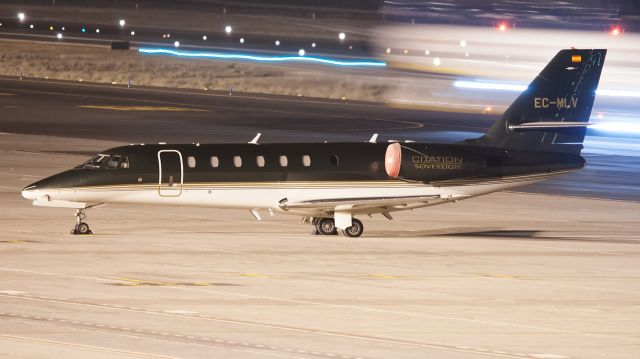 Cessna Citation Sovereign (EC-MLV) - TENERIFE SUR (TFS/GCTS)br /01/01/2017