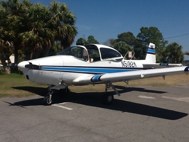 North American Navion (N5182K) - On the ramp in Cedar  Key