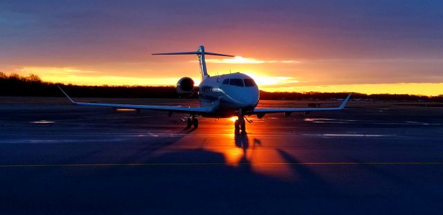 — — - Sunrise at Martin State Airport, Middle River, MD