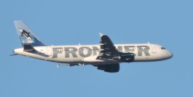 Airbus A320 (N205FR) - Minutes till landing, Dec. 2018.