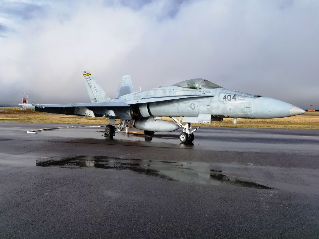 — — - McDonnell Douglas F/A-18C Hornet