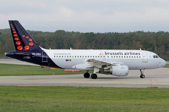Airbus A319 (OO-SSA)