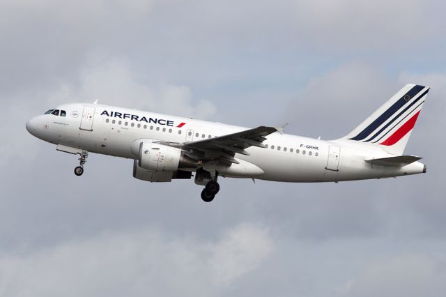 Airbus A319 (F-GRHK) - AFR1669 on the way back to Paris CDG.