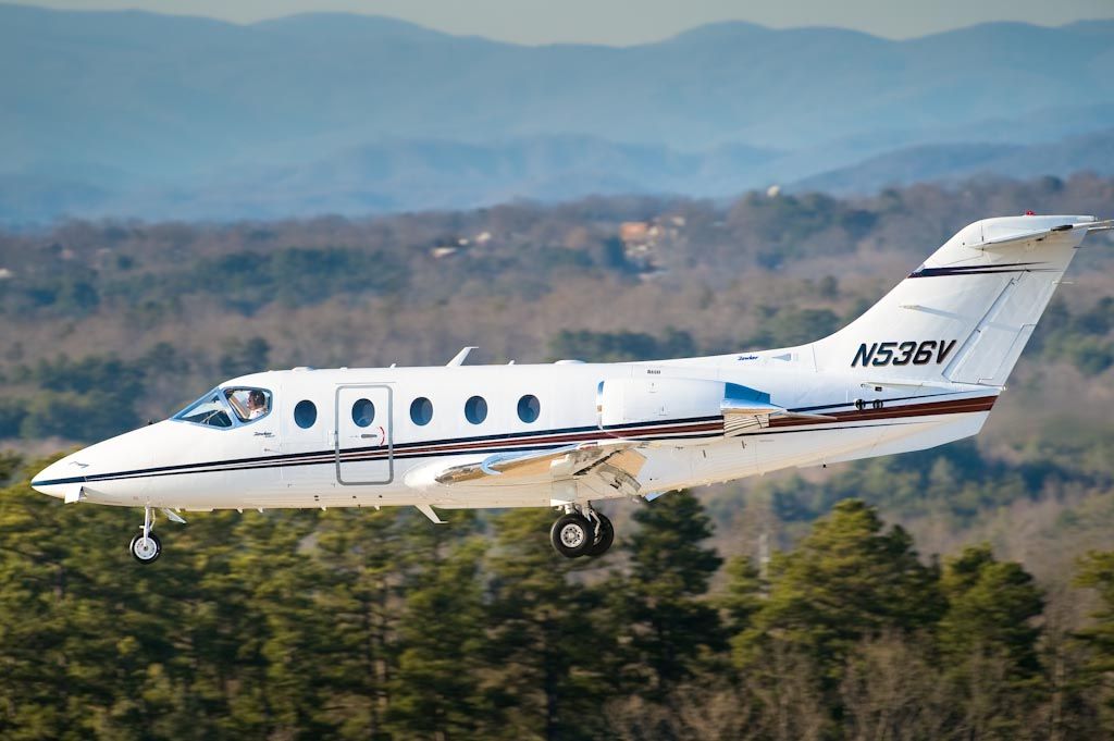 Beechcraft Beechjet (N536V) - 18_Jan_2010