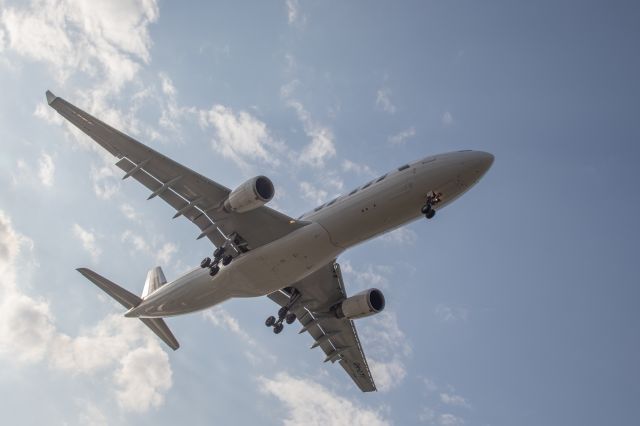 Airbus A330-300 (OH-LTU) - Approaching runway 10C on May 6, 2023