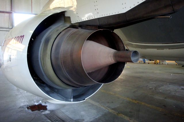 Boeing 737-800 — - Smoking hot CFM56-7B after an Engine run!