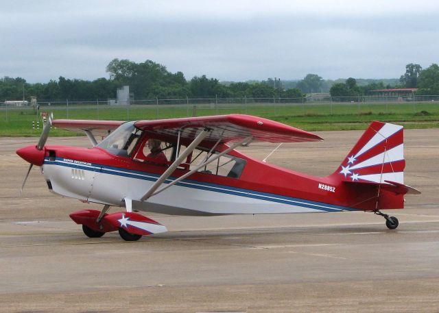 CHAMPION Decathlon (N2885Z) - Gary Boucher taxiing out to take off for his performance at the Defenders of Liberty Airshow at Barksdale Air Force Base, Louisiana.