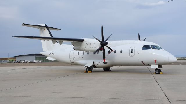 Fairchild Dornier 328 (D-CIRJ) - Sitting idle at Stuttgart's General Aviation Ramp