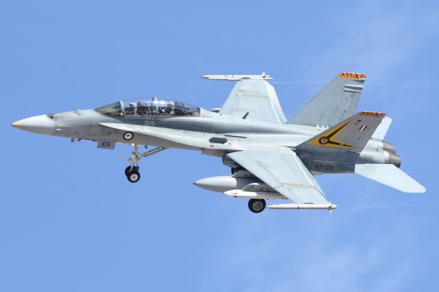 — — - RAAF, F-18 Classic Hornet.