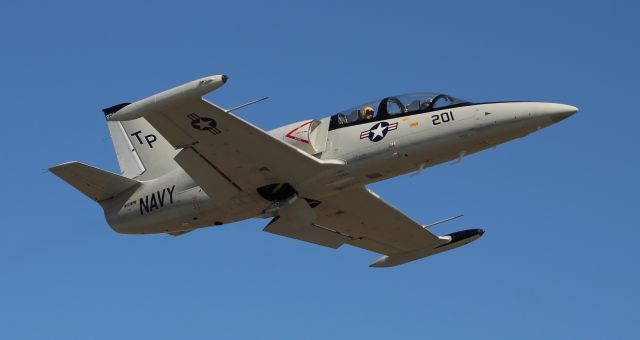 Aero L-39 Albatros (NX139PM) - An Aero Vodochody L-39C Albatros just after takeoff from H.L. Sonny Callahan Airport, Fairhope, AL, during the Classic Jet Aircraft Association 2019 Presidential Fly-In and Convention - March 1, 2019.