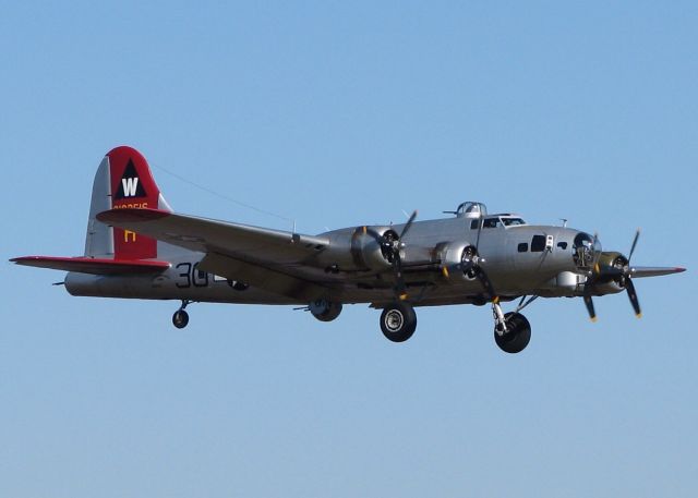 Boeing B-17 Flying Fortress (N5017N) - At Downtown Shreveport.