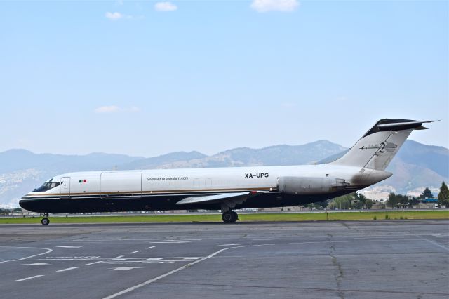 Douglas DC-9-10 (XA-UPS) - Aeronaves TSM DC9-33F, on departure from Toluca Airport. 