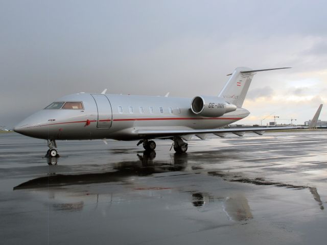 Bombardier Challenger 300 (OE-INH) - Iceland, 5 OCT 2014.