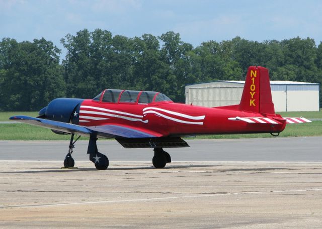 NANCHANG PT-6 (N10YK) - At Downtown Shreveport.