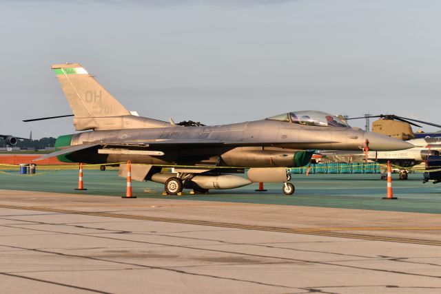 Lockheed F-16 Fighting Falcon — - Ohio Air Guard at DAY Intl Airshow 07-22-23