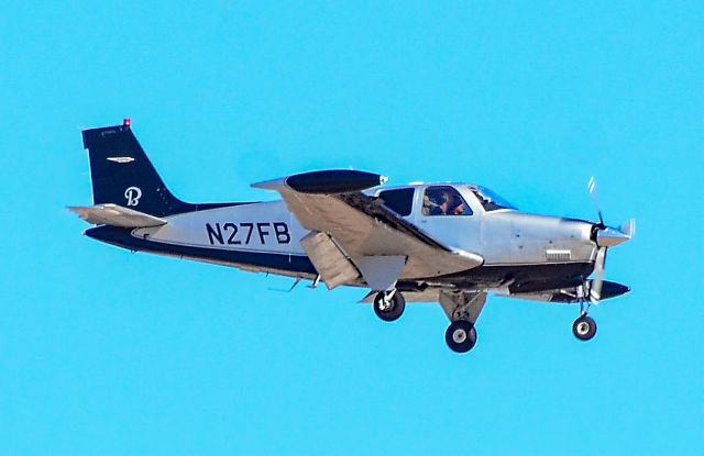 Beechcraft Bonanza (36) (N27FB) - N27FB Raytheon Beechcraft G36 Bonanza s/n E-3727 - North Las Vegas Airport  KVGT, VGTbr /Photo: Tomas Del Corobr /November 4, 2021