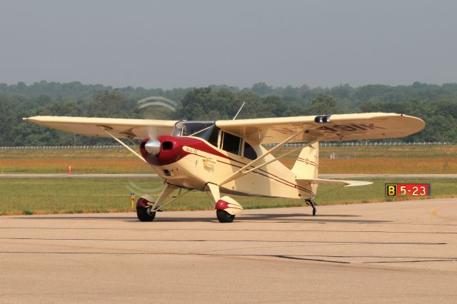 Piper PA-20 Pacer (N7491K) - Piper PA-20 Pacer built in 1950.