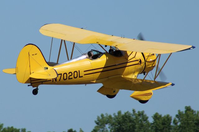 WACO OHIO YMF (N7020L) - Departing for a biplane flight around Atlanta. Photo taken on 5/10/2020.