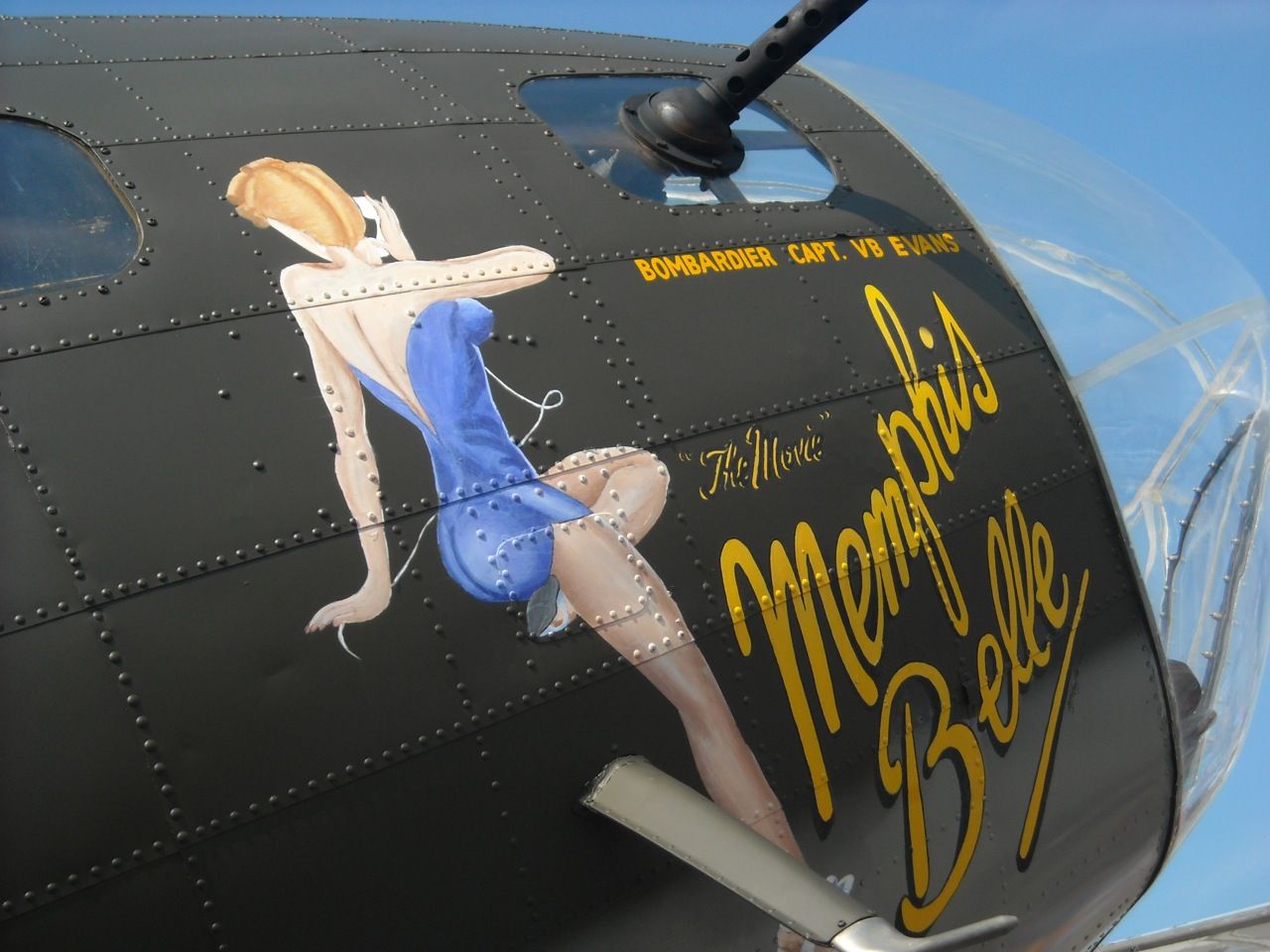 Boeing B-17 Flying Fortress (N3703G) - A classic on display at the Cleveland International Air Show.