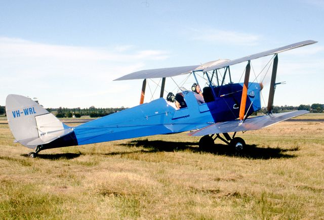 OGMA Tiger Moth (VH-WRL) - DE HAVILLAND AUSTRALIA DH-82A TIGER MOTH - REG : VH-WRL (CN DHA1073) - WANGARATTA AIRPORT VIC. AUSTRALIA - YWGT 