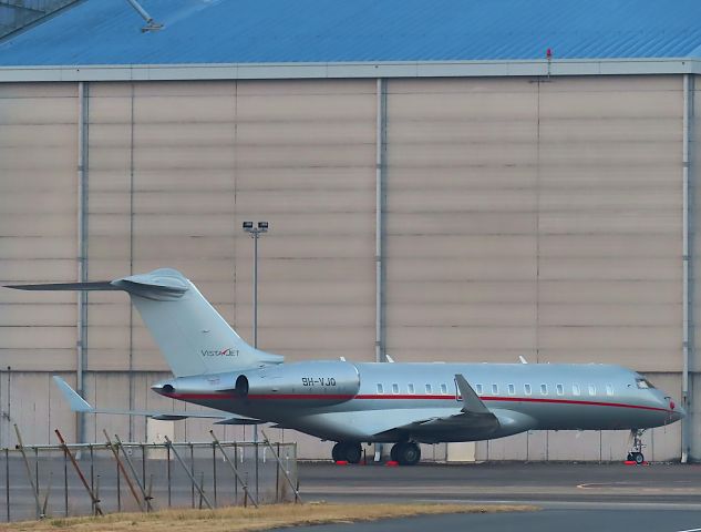 Bombardier Global Express (9H-VJQ) - I took this picture on Jan 22, 2021.