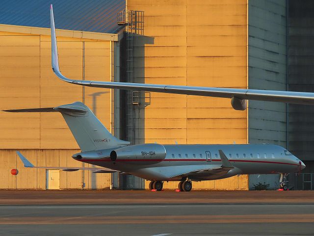 Bombardier Global Express (9H-IGH) - I took this picture on Nov 23, 2020.br /VJT775/21  PVG-NRT