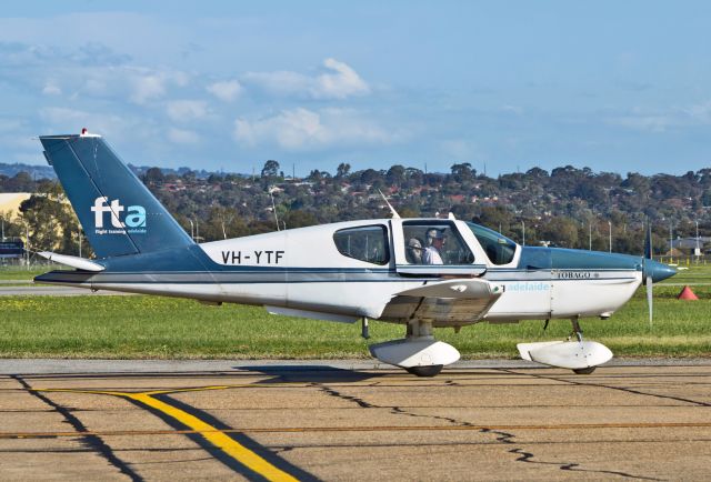 Socata Tobago (VH-YTF) - FLIGHT TRAINING ADELAIDE - SOCATA TB-10 TOBAGO - REG VH-YTF (CN 1406) - PARAFIELD AIRPORT ADELAIDE SA. AUSTRALIA - YPPF (6/9/2016)