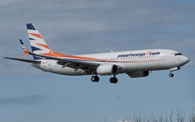 Boeing 737-800 (OK-TVT) - Smartwings arriving from Tenerife South (GCTS) on 14/Mar/2025