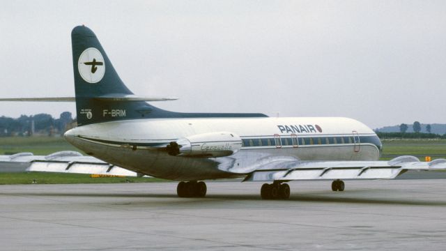 SUD-EST SE-210 Caravelle (F-BRIM) - June 1969 at Düsseldorf (EDDL)