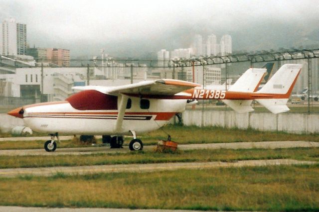 Cessna Super Skymaster (N21385) - Seen here on 20-Mar-96.br /br /Exported to Hong Kong in Jan-00,br /then reregistered N2422Q 1-Aug-03.