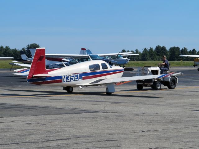 Mooney M-20 (N35EL) - Friendly and efficient service at the KLEW FBO.