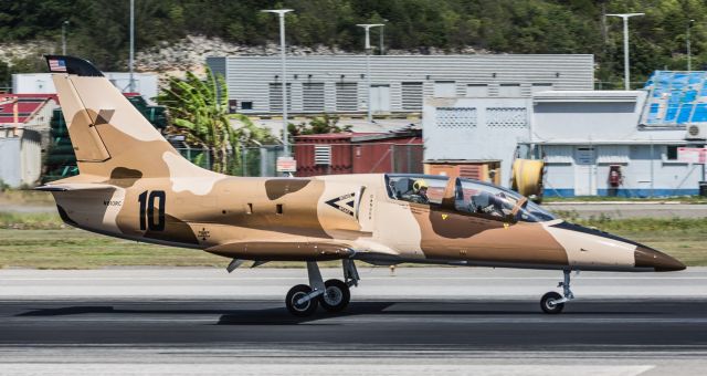 Aero L-39 Albatros (N810RC) - Aero L-39 Albatros (N810RC) seen landing at St Maarten.