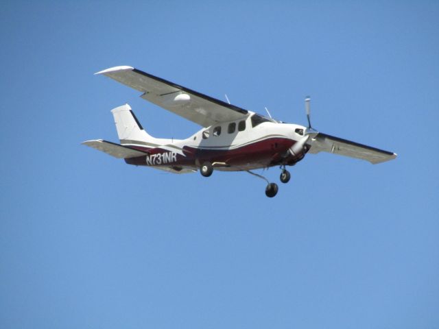 Cessna P210 Pressurized Centurion (N731NR) - Landing RWY 20R