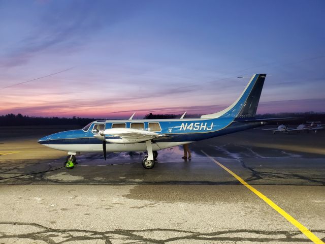 N45HJ — - A stunning sunsest
