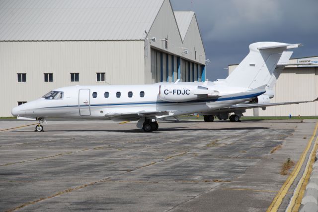 Cessna Citation III (C-FDJC) - Really clean 1985 model Citation 650 of Chartright Air Inc, one of about 15 jets they operate out of Toronto. Sept 30/09