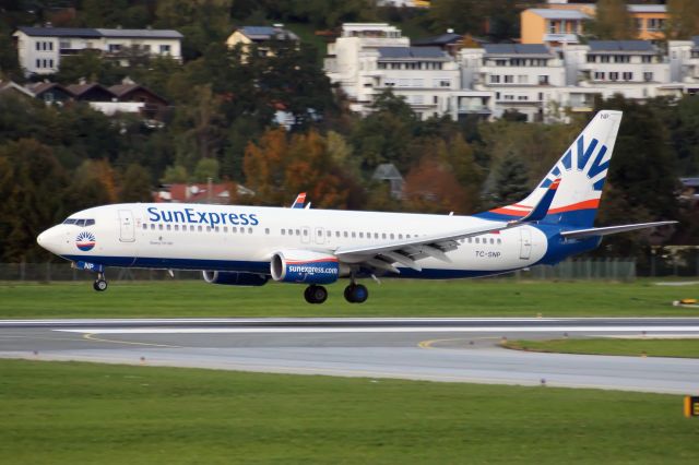 Boeing 737-800 (TC-SNP)