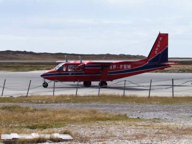 VP-FBM — - FIGAS Stands for Falkland Islands Goverment Air Service