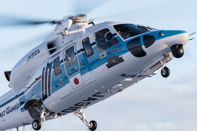 Sikorsky S-76 (JA910A) - 海上保安庁 - Japan Coast Guard / Sikorsky S-76Dbr /Jan.09.2016 Hakodate Airport [HKD/RJCH] JAPAN