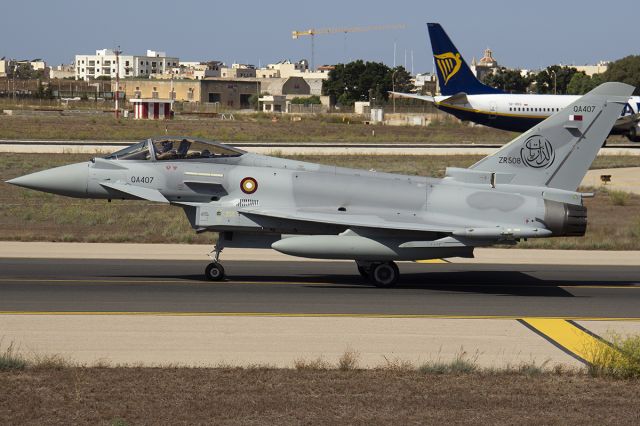 EUROFIGHTER Typhoon (QBA407)