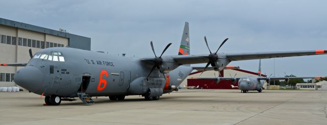 Lockheed C-130 Hercules (97-1468) - MAFFS C-130s at KMCC for the summer fire season. 