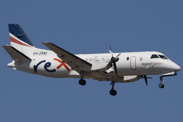 Saab 340 (VH-ZRM) - ON 13 NOVEMBER 2018