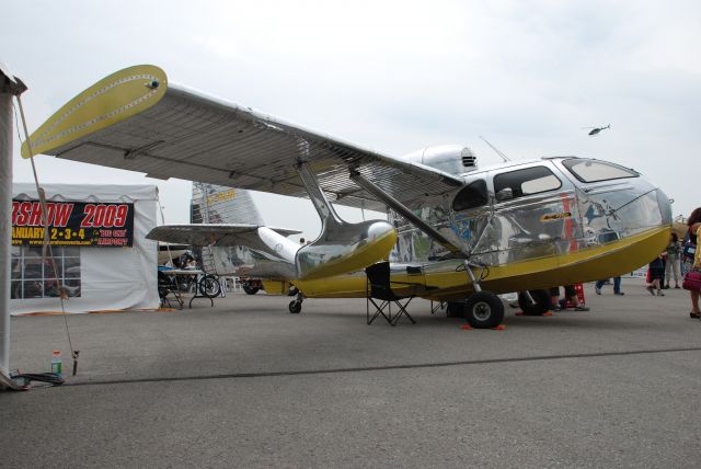 C-FILM — - One of 3 polished Seebees in my area. This one was built by the owner in 2007. Seen here visiting the Canadian Aviation Expo on June 21/08.