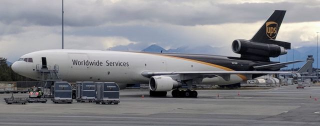 Boeing MD-11 (N272UP) - UPS Cargo Apron at Anchorage International Airport