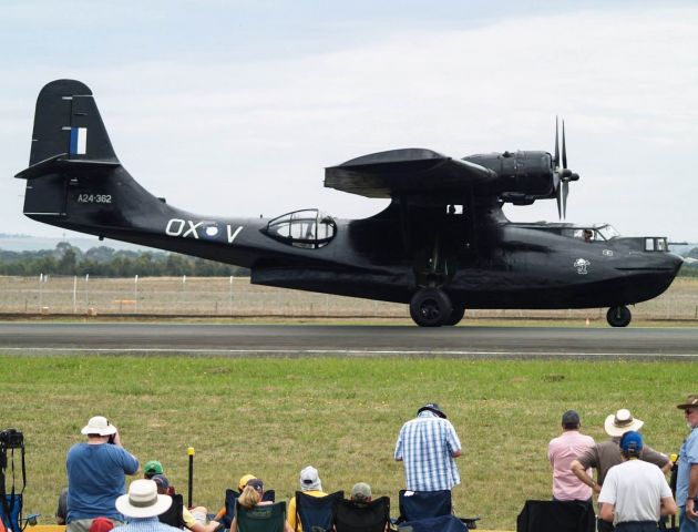 VH-PBZ — - A24-362 Taxiing for a departure to begin her display at the Australian International Airshow. Taken from the Meteor Grandstand with a 70-300mm